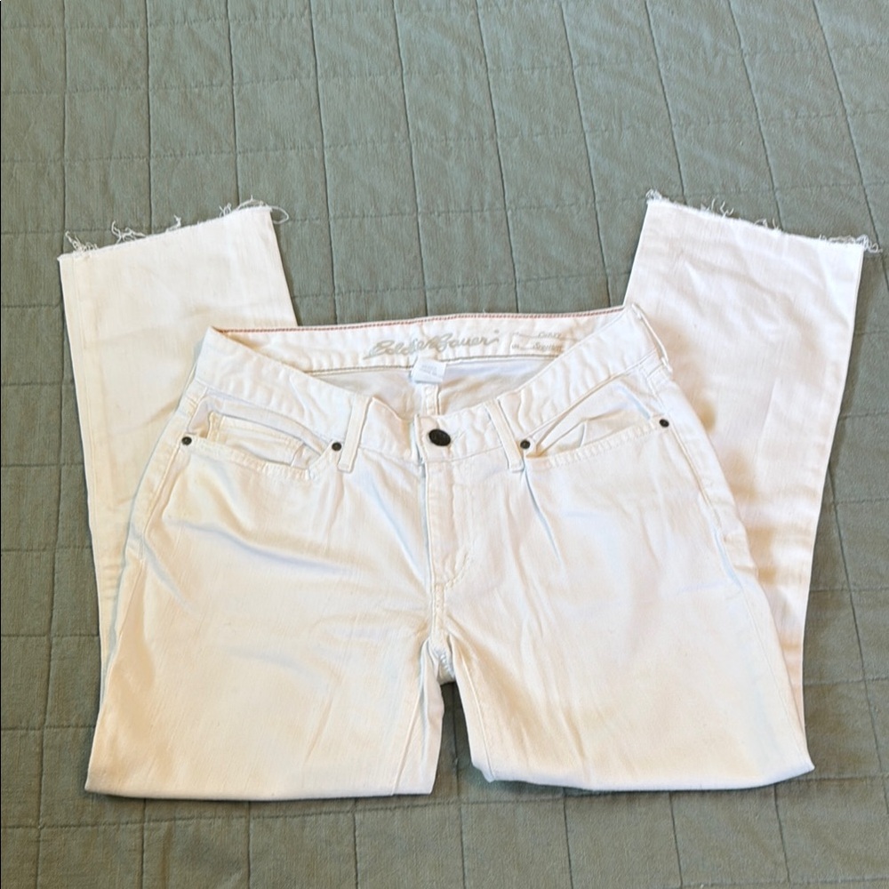 Eddie Bauer Women's White Jeans
